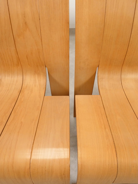 Image 1 of Gijs Bakker 'Strip' Chairs For Castelein