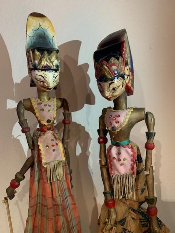 Image 1 of Wayang shadow puppets
