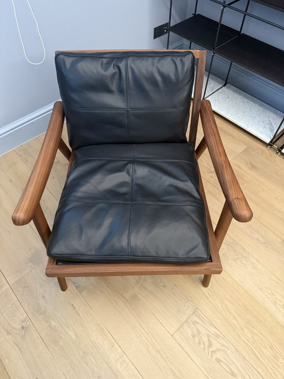 Fast Armchair – Vibieffe, Adjustable recliner chair, Wood, Leather (photo 2 of 6)