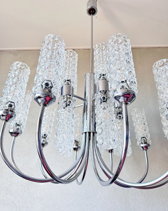 Image 1 of Lampadario vintage di grandi dimensioni