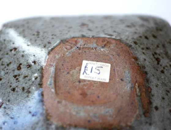 Image 1 of Mid-century modern pottery dish by Janet Leach, England