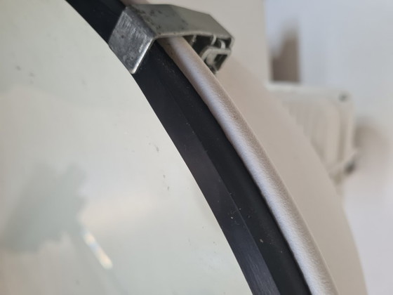 Image 1 of Industrial transformer XL factory lamp - matte white - vintage style