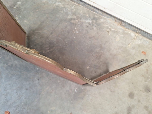Protection de cheminée – wanddecoratie, Metal, Brass (photo 2 of 5)