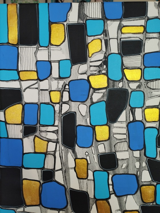 Image 1 of Natia Antadze Abstract Composition XXL