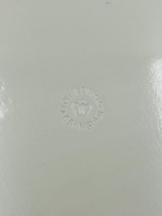 Plat à tarte Steingutfabrik Grünstadt, Vaisselle, Céramique, Crème (photo 12 sur 12)