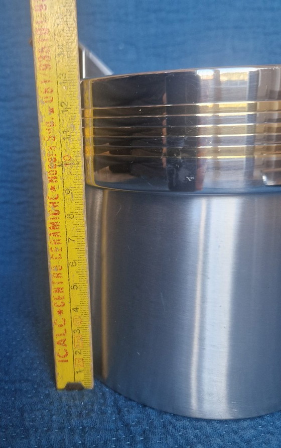 Image 1 of Set cocktail in acciaio e vassoio Piazza-EffePi 