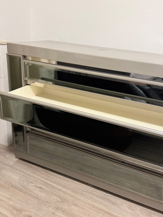 Image 1 of Ensemble design : Grande commode de luxe avec deux tables d’appoint