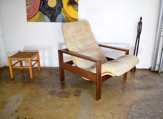 Image 1 of Poltrona danese in teak Easychair Poltrona vintage Domino Mobler