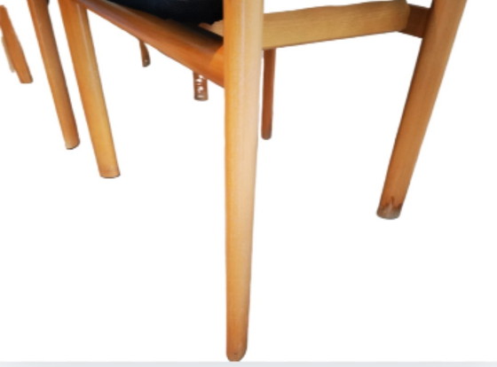 Image 1 of 6x Mid Century Stoelen By Skovby