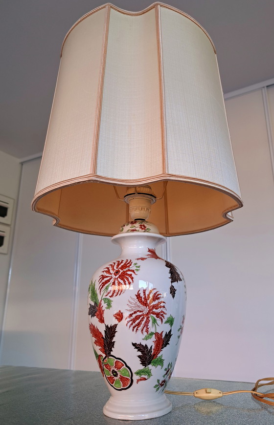 Image 1 of Lampada da tavolo in porcellana di Parigi 