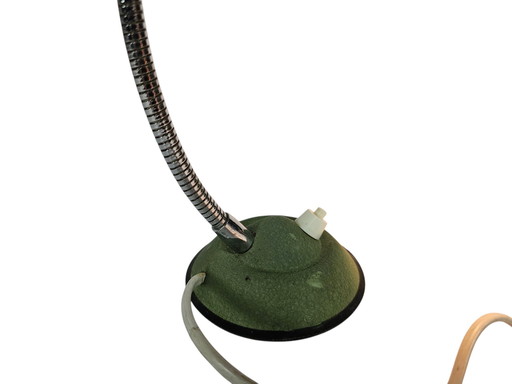 Vintage - Cocotte - Tischlampe - flexibler Hals - Frankreich - 1950s