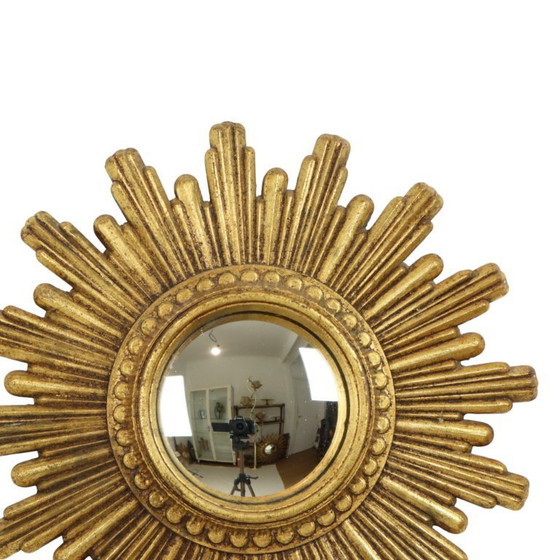 Image 1 of Small Sun Mirror Sunburst 24cm