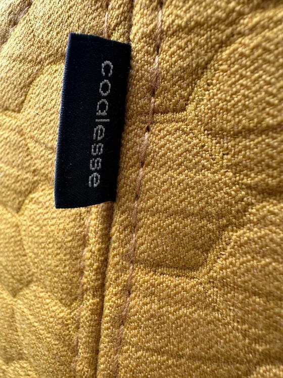 Image 1 of Coppia di poltrone lounge Hosu di Patricia Urquiola per Coalesse / Steelcase – Tessuto Marigold Hexa