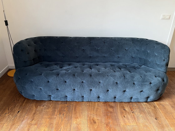 Image 1 of Gemütlicher blauer 3-Sitzer