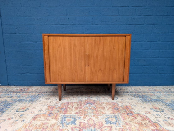 Image 1 of Boîtier de disque vinyle vintage, années 1960