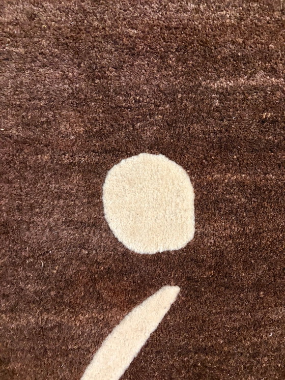 Tappeto di design marrone e panna – Tappeti, Lana (photo 5 of 5)