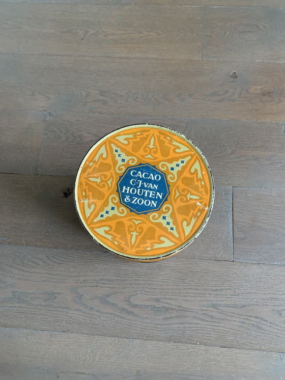 Image 1 of Vintage cacaoblik.