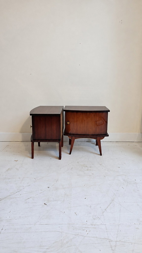 Vintage Mid-Century Nightstands – Wood (photo 6 of 9)