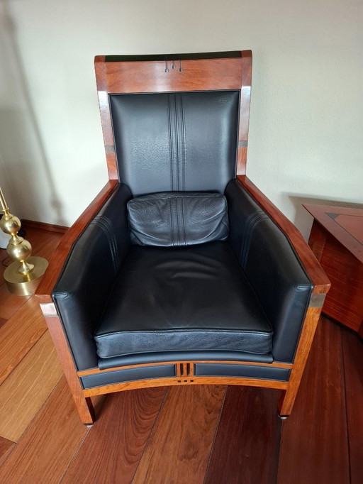 2 x Schuitema Charles Armchair.