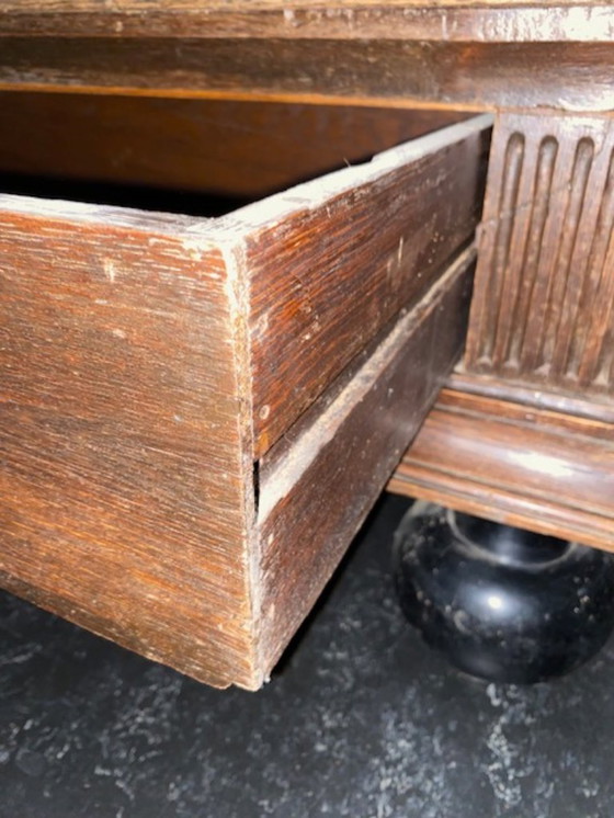 Image 1 of Antico armadio portabiancheria vintage, inizio XIX secolo