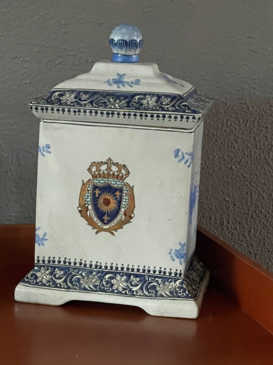 4 piezas de cerámica de Versalles, Wong Lee International, Decoración, Azul (foto 6 de 11)