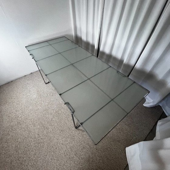 Dining table / desk "Moment" by Niels Gammelgaard, Ikea, 1990 – Glass (photo 5 of 17)