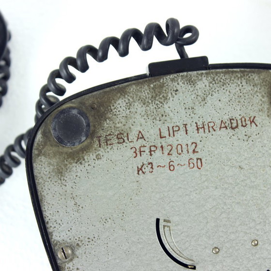 Image 1 of Vintage Tesla-telefoonset met origineel merkteken, jaren 1960