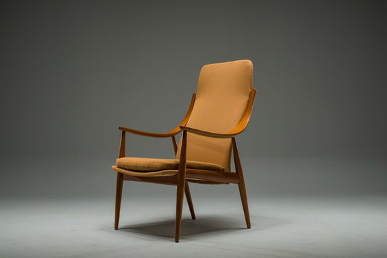 Image 1 of Chaise longue en teck du Mid Century par Peter Hvidt & Orla Mølgaard pour France & Søn / France & Daverkosen, années 1960