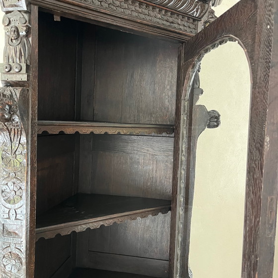 Image 1 of Mobile angolare in vetro a 2 parti