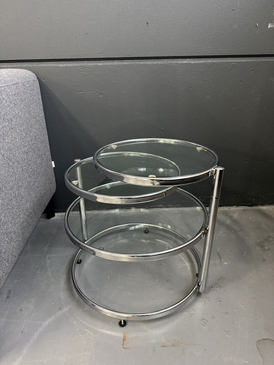 Image 1 of Leitmotiv Double Swivel Sidetable