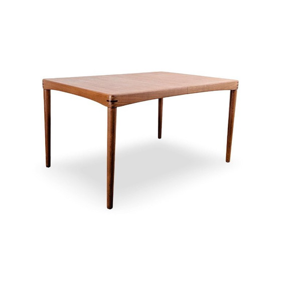 Bramin Extendable Teak Vintage Dining Table H.W. Klein Midcentury, Wood, Brown (photo 3 of 13)