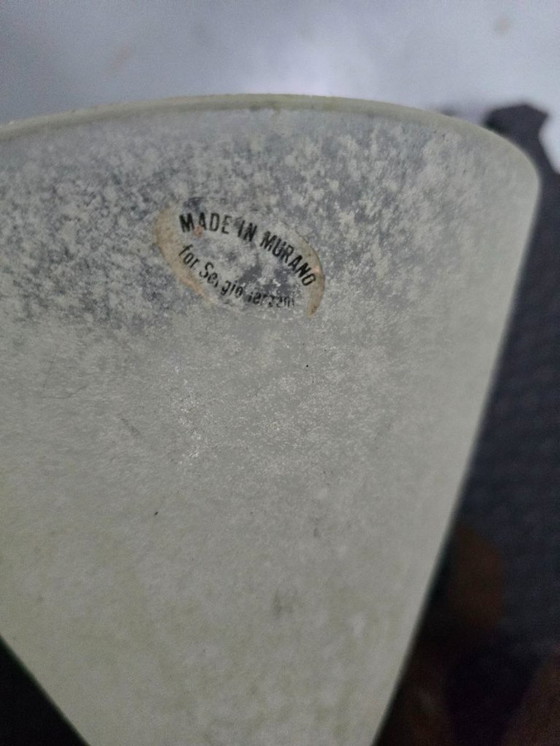 Image 1 of Ensemble de 2 appliques murales Terzani – Verre de Murano – Vintage italien