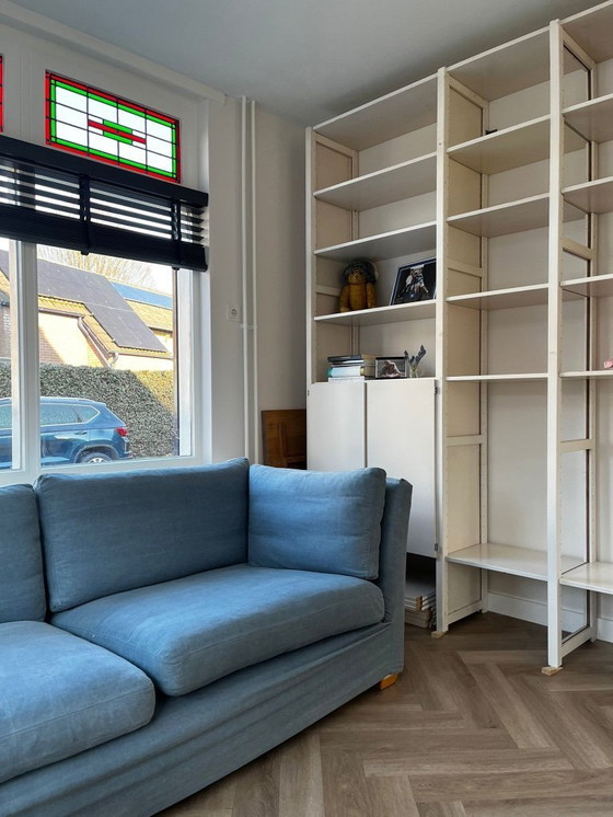 Image 1 of large Lundia bookcase incl. doors and drawers