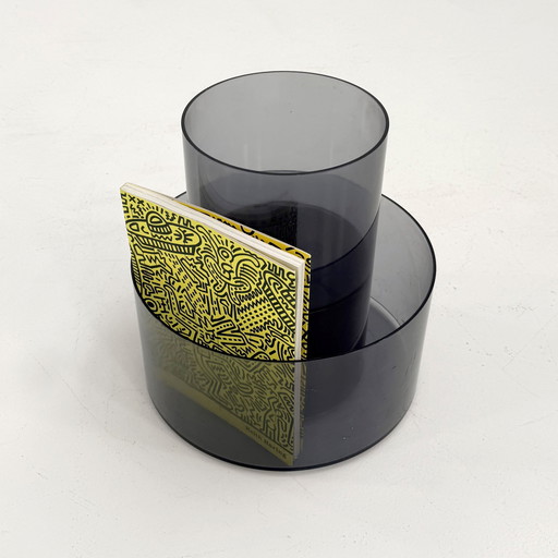 Lucite Magazine Rack by OPI Milano for Cini & Nils, 1970s