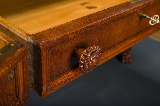 Image 1 of Neo-Renaissance-Schreibtisch, 1920er Jahre