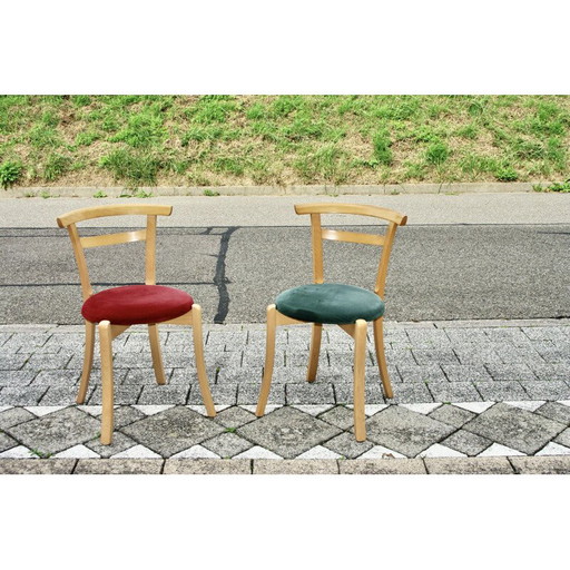 Pair of chairs by JL MOLLER DENMARK