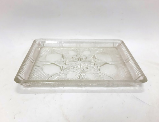 Image 1 of Bandeja para baratijas Anity, plato rectangular de vidrio