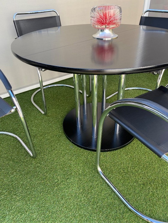 Image 1 of Set da pranzo di design Thonet con sedie Bauhaus