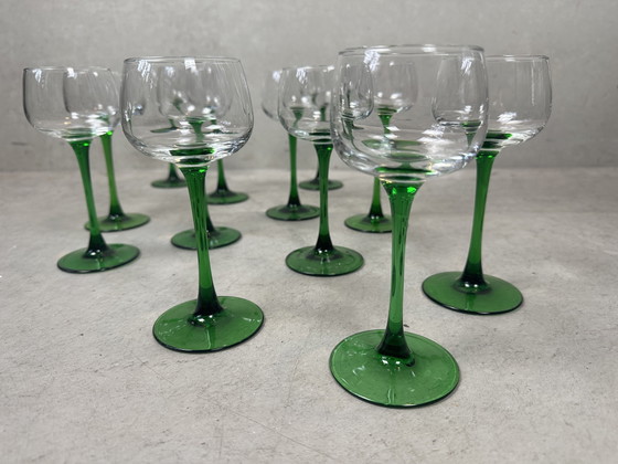 Image 1 of 12 bicchieri da vino vintage - Luminarc