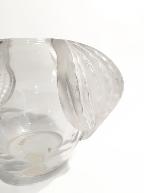Vase en Cristal Lalique, Modèle San Diego, Années 1940 – Art Deco (photo 5 of 10)