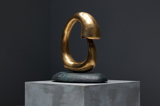 Image 1 of Scultura luminosa in bronzo "Angler" di Carlo Lorenzetti, Italia, 2019