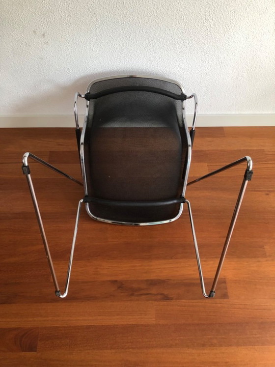 Image 1 of Set van 5 Penelope Castelli Charles Pollock stoelen 