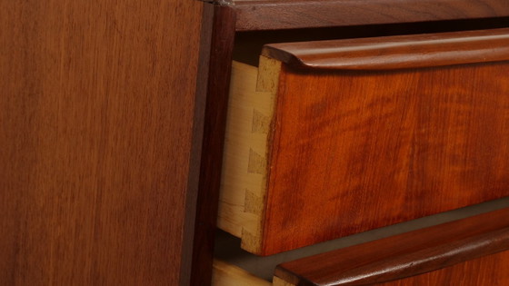 Cassettiera danese vintage | Teak | 6 cassetti | 105 cm – Cassettiere, Wood (photo 9 of 9)