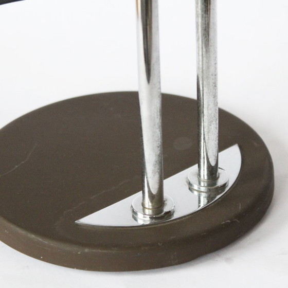 Image 1 of Vintage Mid-Century Eyeball Table Lamp with Chrome accents