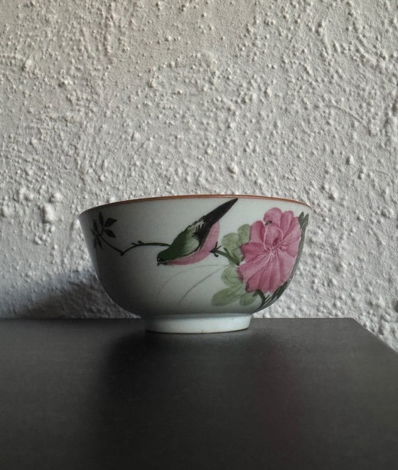 Ciotola vintage in porcellana cinese con uccellino – Ciotole, Porcelain (photo 5 of 11)
