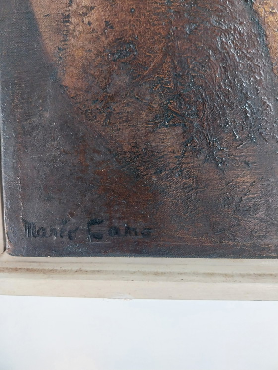 Image 1 of 1 x cuadro señoras estilizadas firmado