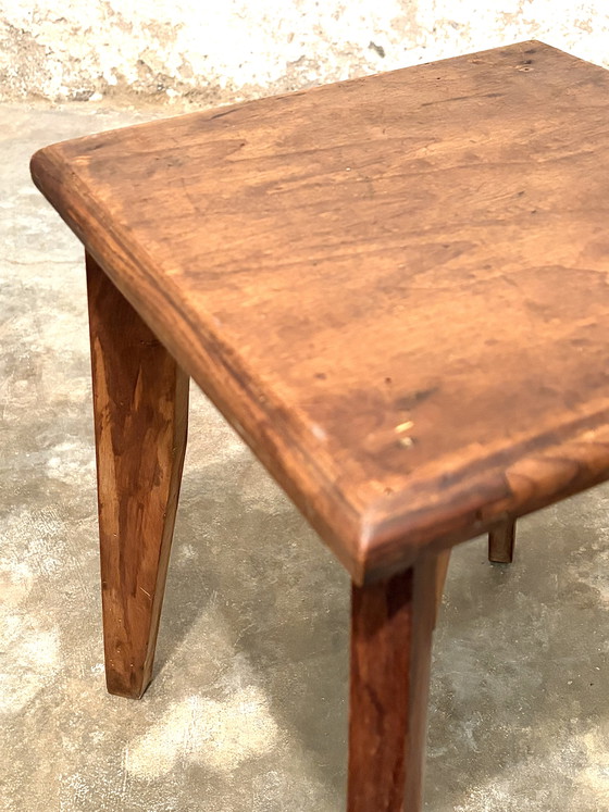 Image 1 of Stool in the style of Jean Prouvé 