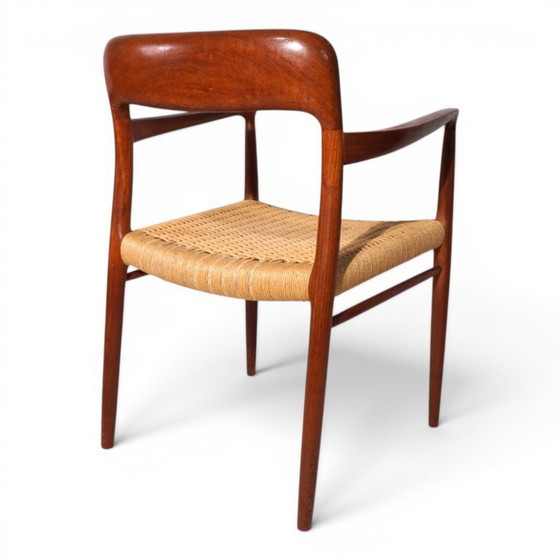 Image 1 of Sedia Møller modello 56 in teak di Niels Otto Møller per J.L. Møllers, 1956