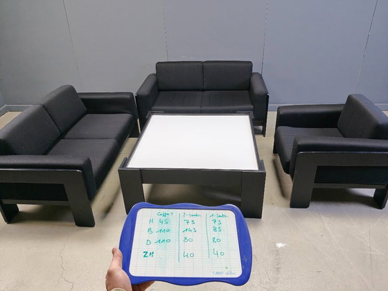 Image 1 of Tobia Scarpa  'Bastiano' sofa set by Knoll, 1970s