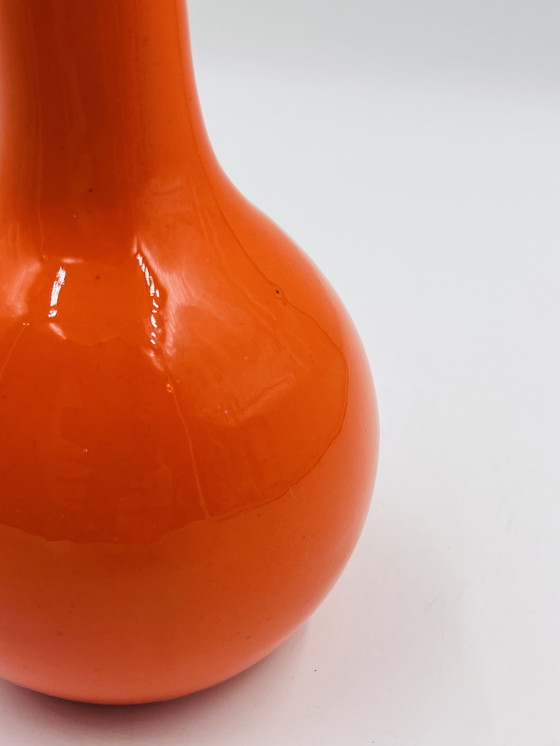 Image 1 of Keramikvase orange Italy